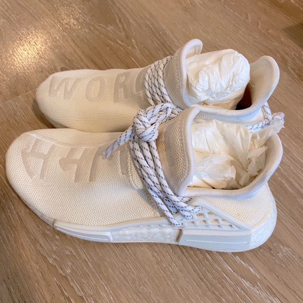 Adidas Human Race NMD Pharrell Blank Canvas
